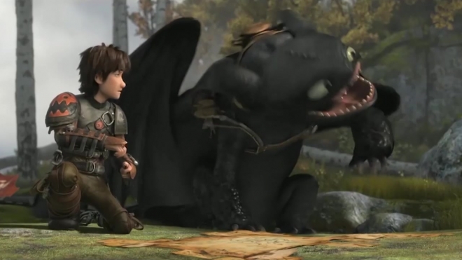 Мультфильм "Как приручить дракона 2" (2014) от студии Dreamworks остался лидером проката