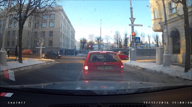 ДТП перекрёсток Богдановича - Пашкевич.