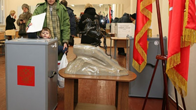 По последним данным в Петербурге на думских выборах «ЕдРо» набрало всего 32,3%