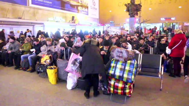 Петербуржцы обогнали москвичей по количеству ж/д билетов в Крым на 31 декабря