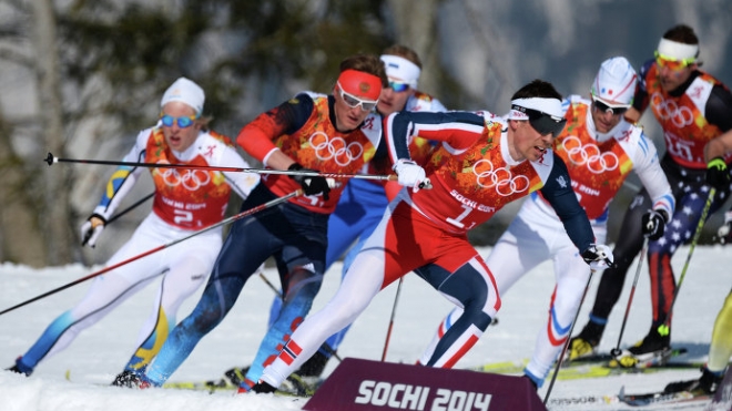 Лыжные гонки. Мужская эстафета 4×10 км: Россия завоевала серебряную, 16-ю по счету медаль