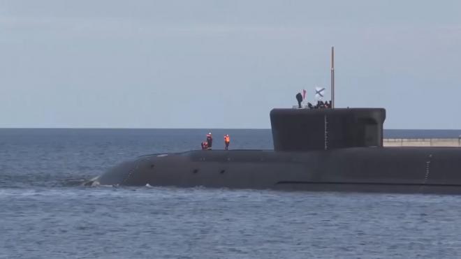 Атомную подлодку "Князь Олег" спустили на воду