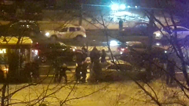 На Коломяжском проспекте сбили женщину на пешеходном переходе