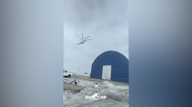 На Ямале вертолет Ми-26 совершил жесткую посадку 