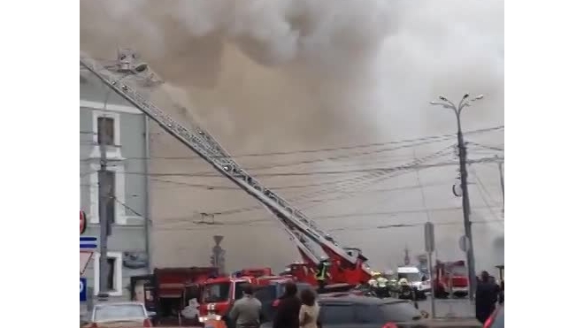 В Москве едва не сгорела "Школа современной пьесы"