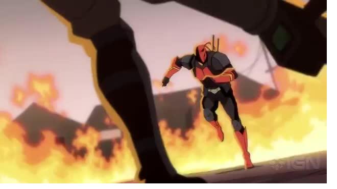 В сети появился трейлер анимационного комикса Deathstroke Knights & Dragons