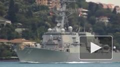 Ракетный эсминец США покинул Черное море