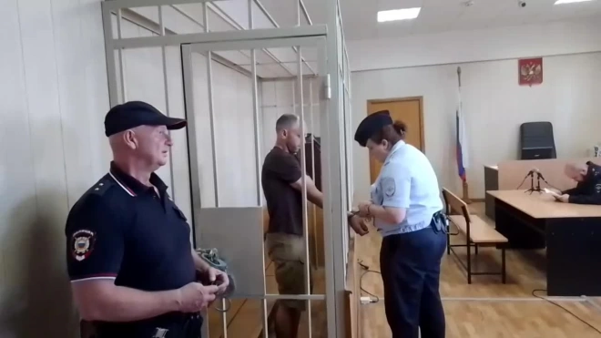 Мужчину, который запустил петарду у Казанского собора, арестовали на 2 месяца