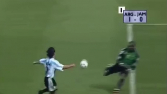 День в день: Ровно 20 лет назад состоялся культовый матч Аргентина - Ямайка 5:0