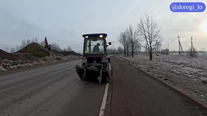 Ремонт участка между Московским шоссе и городом имени Тельмана завершается