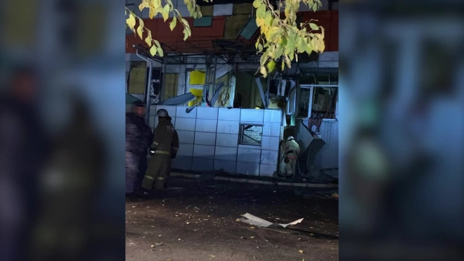 В торговом центре в Воронежской области произошел взрыв