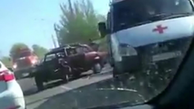 Массовая авария в Воронеже: трассу не поделили три легковушки