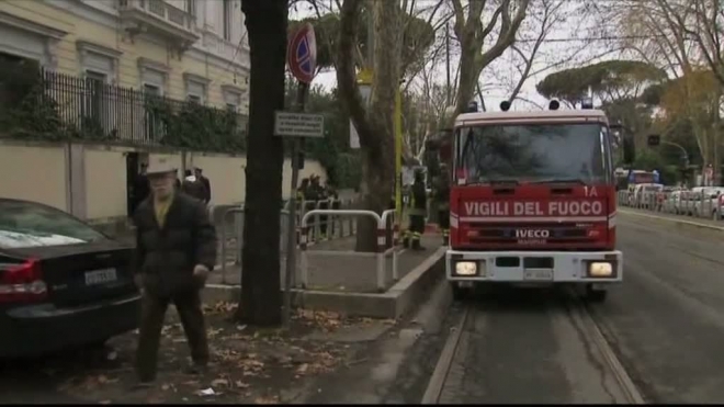 Взрывное устройство в посольстве в Риме