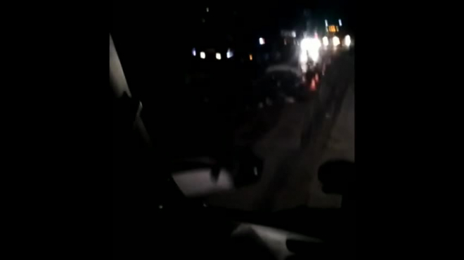 Появилось видео с места смертельной аварии в Кузбассе, в которой погибли 5 человек