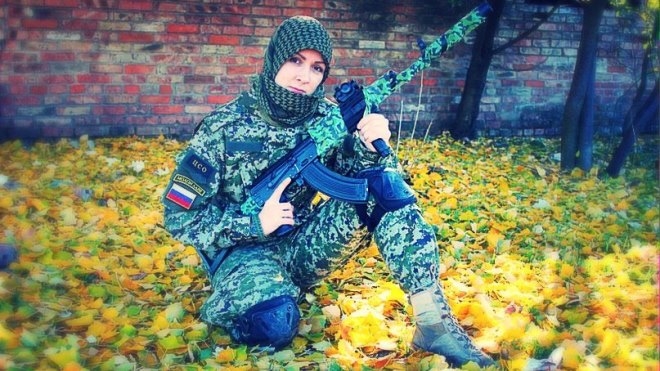 Война лишила донбасского снайпера Веселину Черданцеву женского  счастья