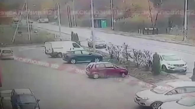 Опубликовано видео смертельного ДТП со скорой в Щелково