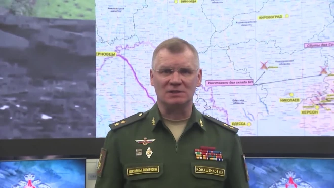 Российские военные уничтожили шесть украинских складов с боеприпасами