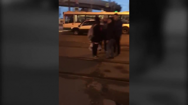 Видео: с места аварии на Савушкина пытался скрыться пожарный 