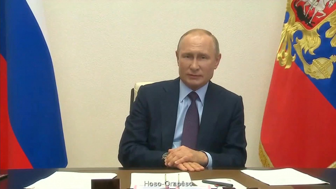 Путин сообщил об улучшении самочувствия Мишустина