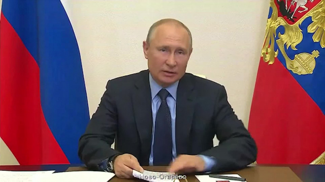 Путин призвал не забывать о стратегических задачах на фоне пандемии