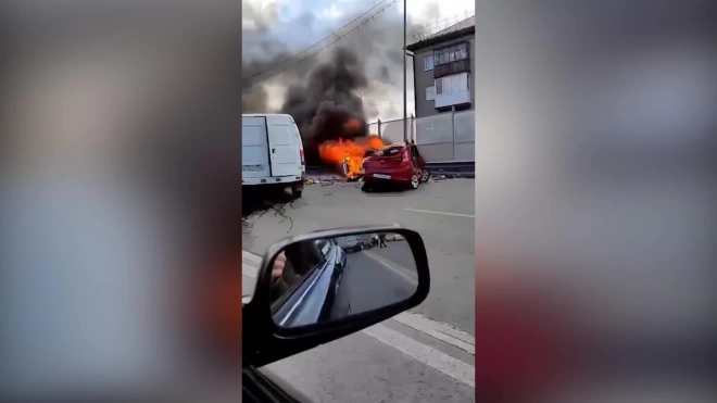 В Тюмени столкнулись пять автомобилей