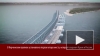 В Керченском проливе установили первую опору моста ...