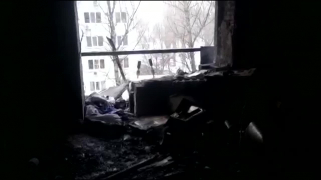 Появилось видео из квартиры в Ростове-на-Дону, где произошел взрыв газа