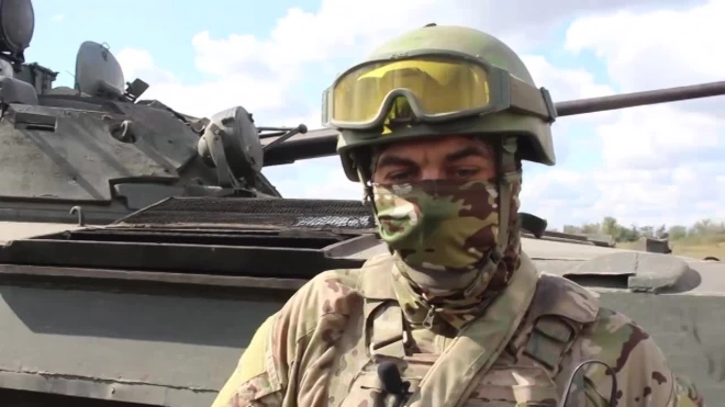 Минобороны показало кадры с захваченной украинской бронетехникой