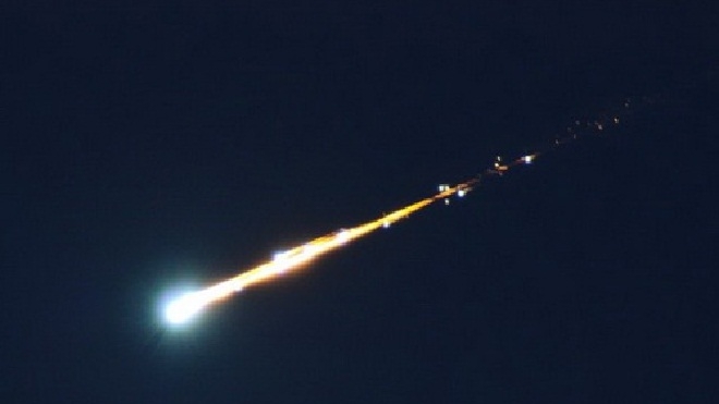 Видео падения метеорита в Новой Зеландии стало хитом