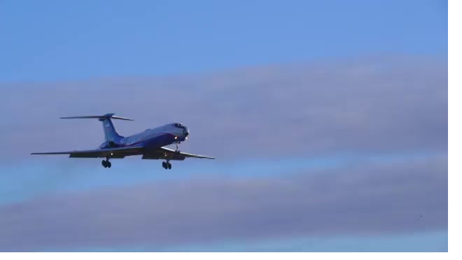 Опубликовано видео тренировочных полетов Ту-134 и Ан-26 под Екатеринбургом