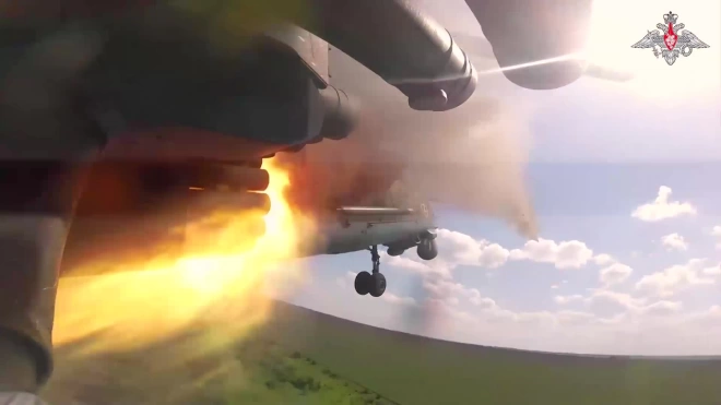 Минобороны показало кадры боевой работы вертолетов Ми-35