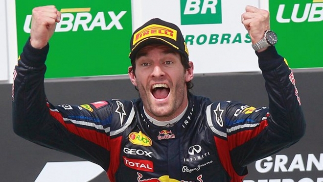 В бразильском Сан-Паулу Марк Уэббер победил на чемпионате «Формулы-1»