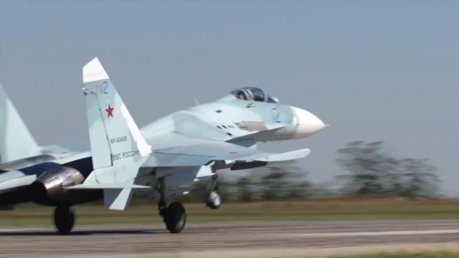 Российские истребители сопроводили американские самолеты над Черным морем
