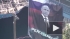 В Нью-Йорке появился огромный баннер с Путиным