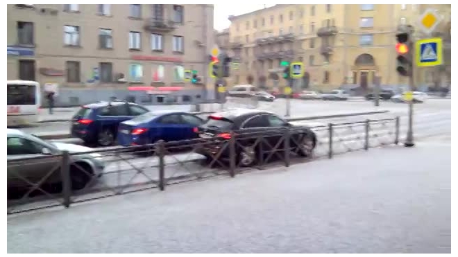 Появилось видео аномального града в Петербурге