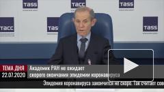 Академик РАН не ожидает скорого окончания эпидемии коронавируса