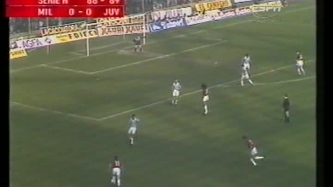 Милан-Ювентус 4-0 (1988/89)