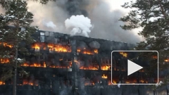 В сгоревшем ТРК в Красноярском крае пропали шестеро малышей