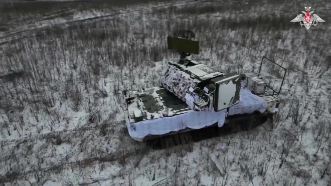 Минобороны показало кадры боевой работы ЗРК "Тор-М2"