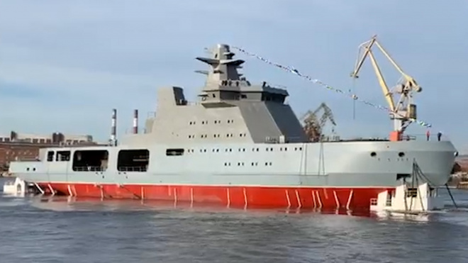В Дании напуганы новым боевым ледоколом ВМФ России