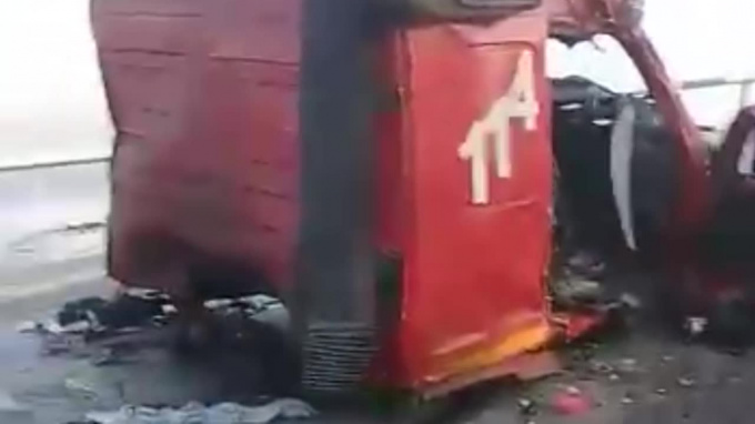 В Кузбассе произошло смертельное ДТП с двумя грузовиками 
