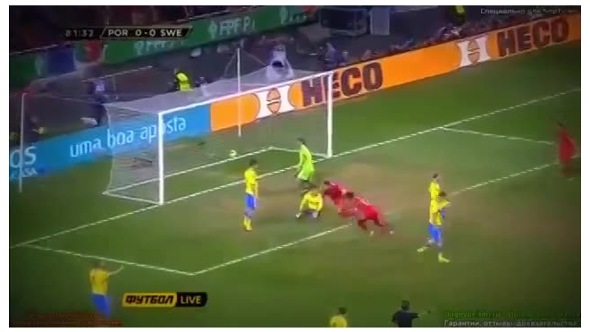Гол Роналду принес Португалии победу над Швецией