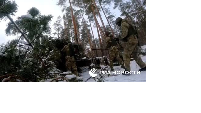 "РИА Новости": российские военные поразили опорный пункт ВСУ из крупнокалиберного орудия