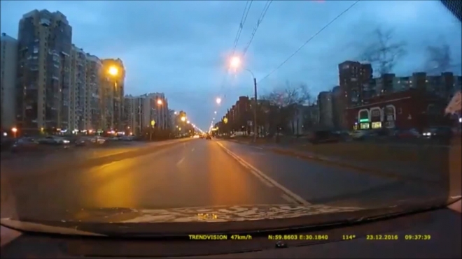 ДТП на перекрёстке Санкт-Петербург.