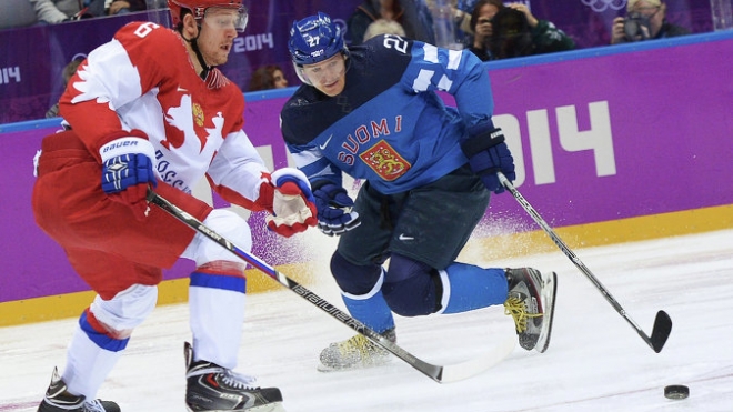 Хоккей Сочи 2014: Россия проигрывает Финляндии после первого периода
