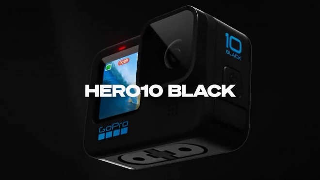 GoPro представила новую экшн-камеру Hero 10 Black