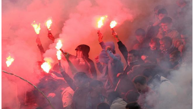 Восемь человек получили травмы в беспорядках на матче Аустрия - Зенит