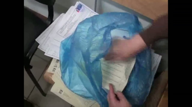 Вброс бюллетеней готовился на одном из петербургских избирательных участков