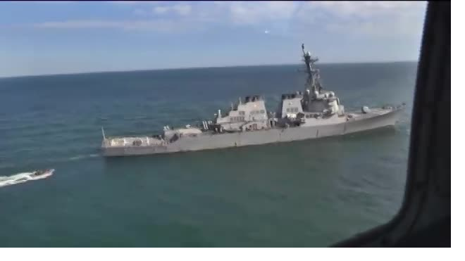 ВМФ России следит за кораблями НАТО, тренирующимся в Черном море