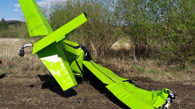 В Татарстане разбился при посадке легкомоторный самолет
